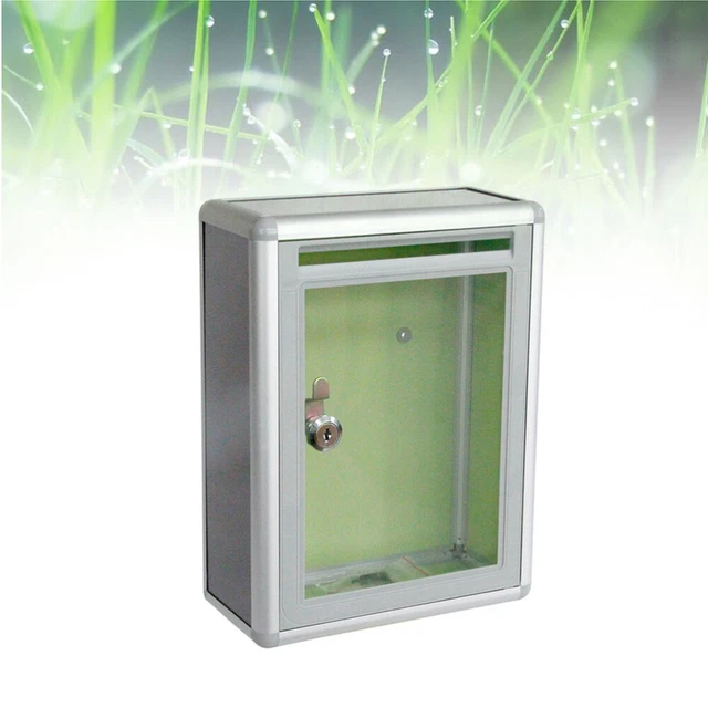 Cassetta Postale Vintage In Ferro - 30x23x6 Cm, Montaggio A Parete, Bloccabile, Per Esterni - Foto 6