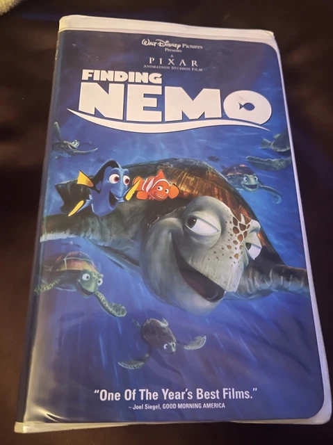WALT DISNEY PIXAR Finding Nemo VHS Animation Clamshell $8.18 - PicClick AU