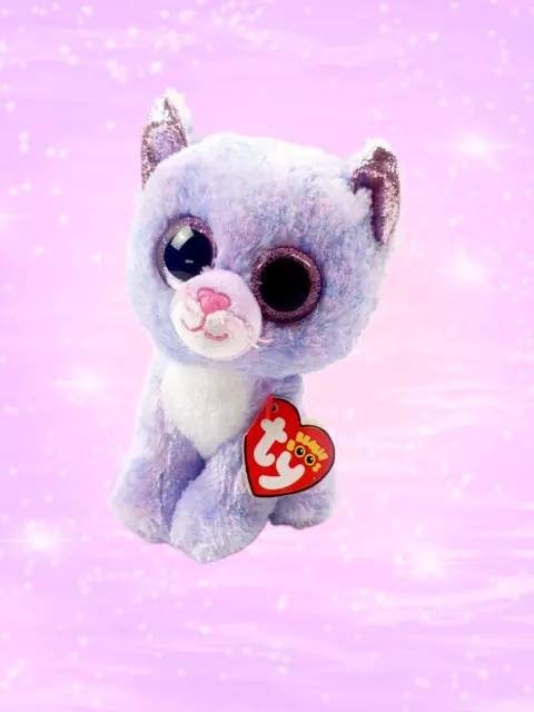TY BEANIE BOOS Cassidy Cat 6