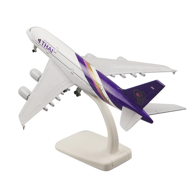1 400 20CM AIRCRAFT Thai Airways A380 Alloy Plane Model Static