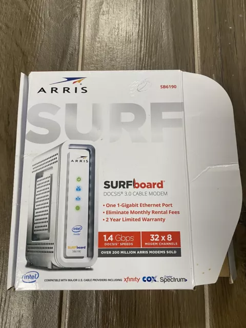 ARRIS SURFboard DOCSIS 3.0 Cable Modem - SB6190