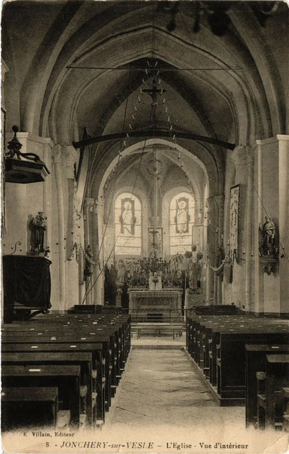 CPA AK JONCHERY-sur-VESLE - L'Église (363573)
