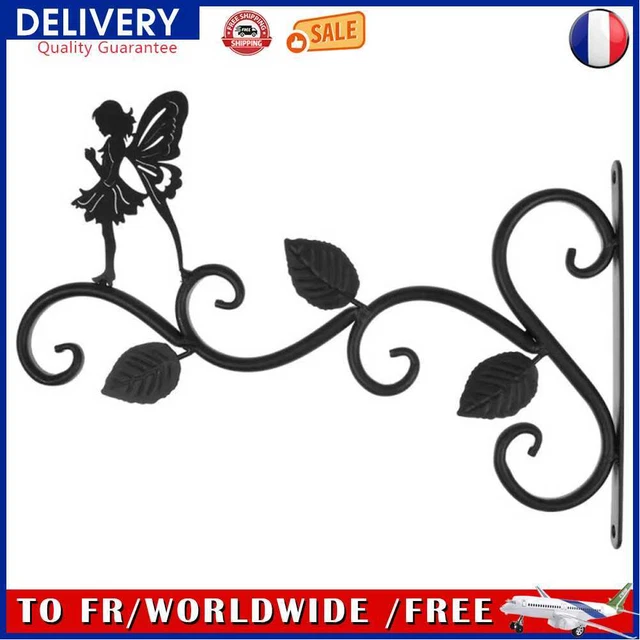 Wall Hanging Flower Pot Plant Hanger Iron Pot Plant Basket Holder Home Decor