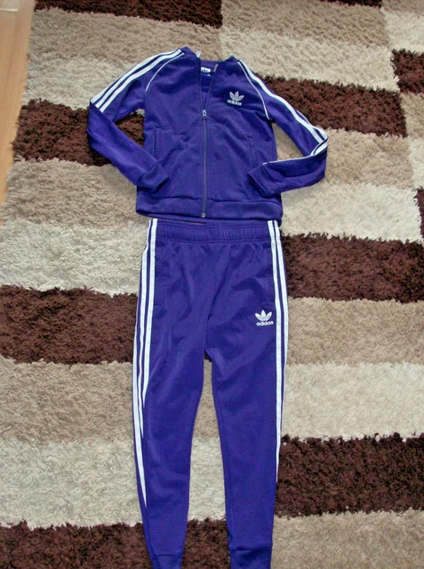 Tuta adidas best sale lilla