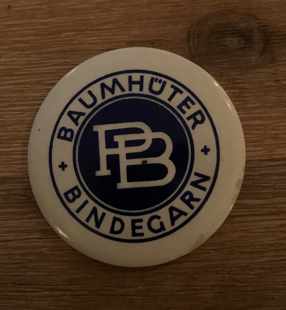 Alter Werbespiegel Bindegarn Baumhüter von ca.1930