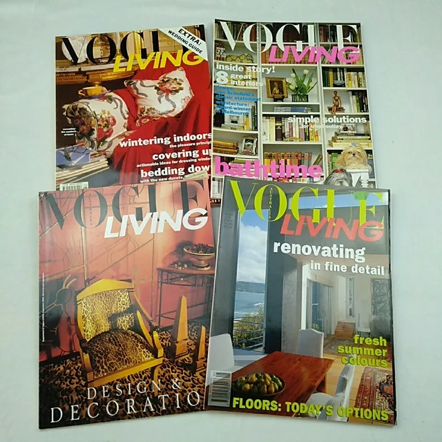 VOGUE LIVING MAGAZINE November December 2023 Design's Bold
