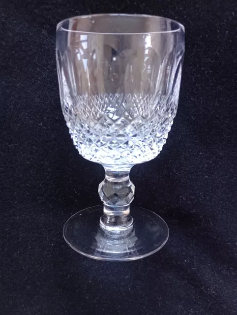 Waterford Crystal Colleen Claret Wine Glass Vintage Signed
