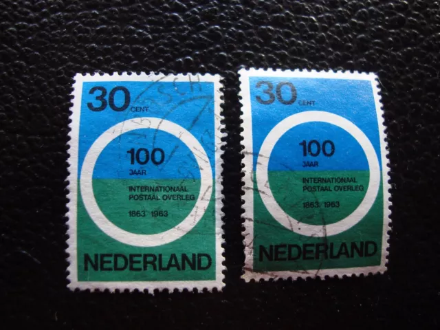 PAYS-BAS - timbre yvert et tellier n° 774 x2 obl (A31) stamp netherlands (A)