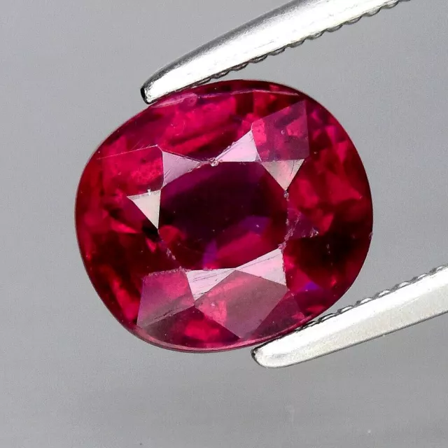 ★★   Rare !! Rhodolite Pourpre Rose Du Mozambique : 1,80 Carat ★★ P395.129T