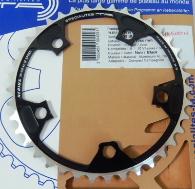 Campagnolo PLATEAU SPECIALITES T.A 38 DENTS ENTRAXE 110 ADAPTABLE COMPACT CAMPAGNOLO NEUF Campagnolo PLATEAU SPECIALITES T.A 38 DENTS ENTRAXE 110 ADAPTABLE COMPACT CAMPAGNOLO NEUF
