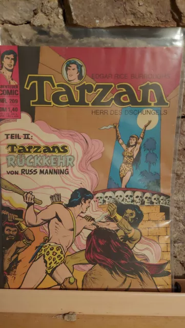 Abenteuer Comic Nr.209 TARZAN Herr des Dschungels