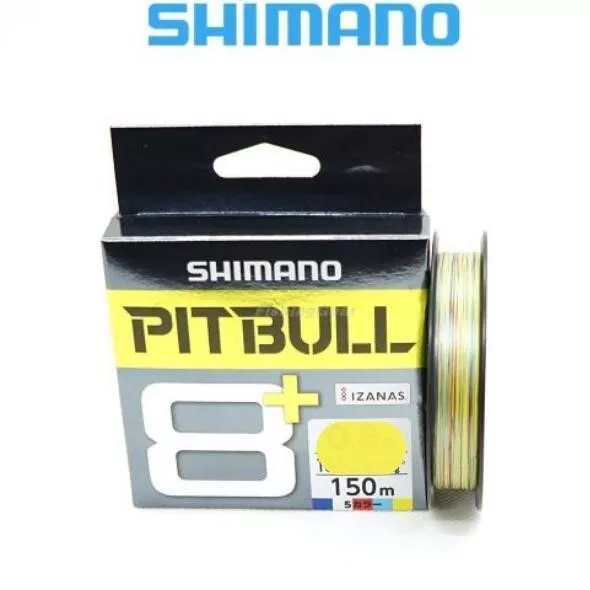 SHIMANO PITBULL X8+ Braid Fishing Line Tough Cross 2 PE Line 150m Made in Japan 2