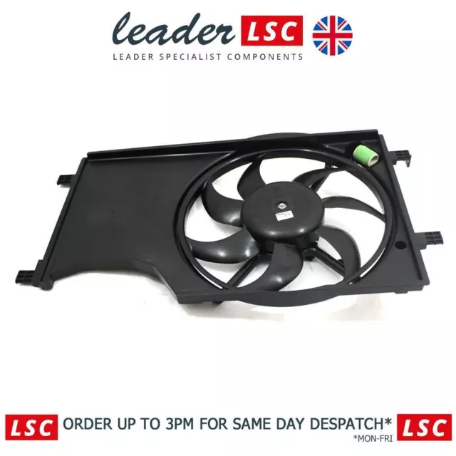 39059783 Radiator Cooling Fan with Motor and Housing VAUXHALL ADAM CORSA NEW OEM