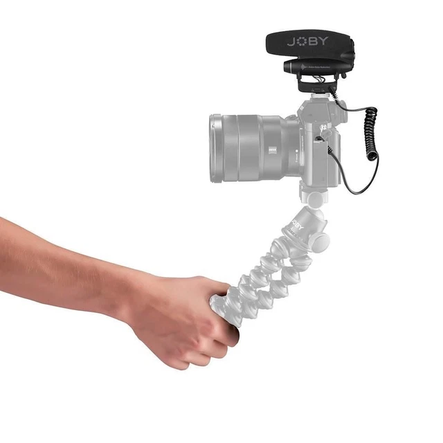 Joby JB01715-BWW microphone Noir Microphone de caméscope