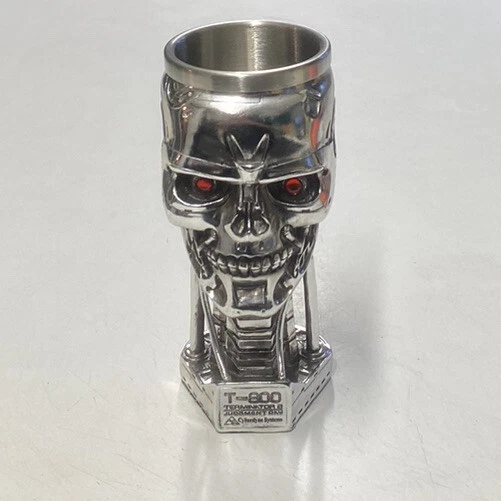 Terminator 2 Collectable Head Goblet Chalice Drinking Glass - Nemesis Now