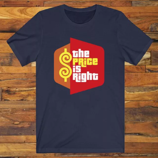 The Price is Right TV Show Logo Men's Navy Blue T-Shirt S-5XL