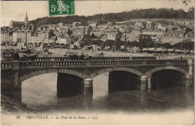 CPA FINDILLE-sur-MER Le Pont de la Gare (1228881)