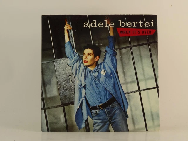 ADELE BERETEI WHEN IT'S OVER (89) 2 Track 7" Single Picture Sleeve CHRYSALIS REC