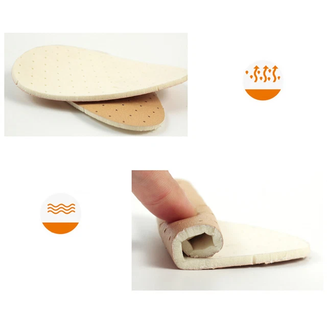 10 paia soletta anteriore PU per suola imbottitura scarpe soletta in lattice anteriore