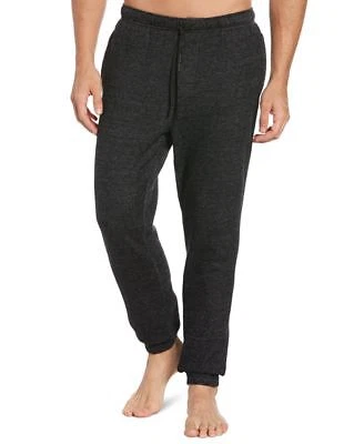Perry Ellis Portfolio Mens Heather Textured Knit Jo Black S DARK GRAY Size SMALL