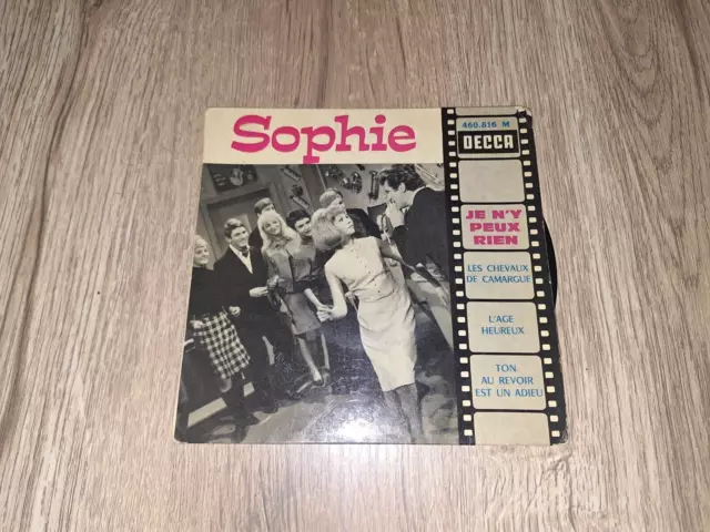 Ep French Pop Sophie "Je N'y Peux Rien" 1964 French
