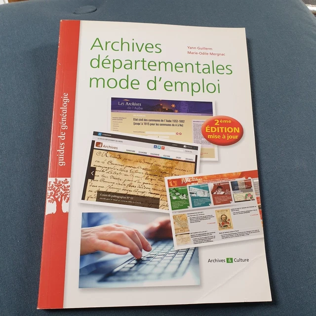 GUIDES DE GENEALOGIE - Archives Departementals Mode D'emploi EUR 5,00 ...