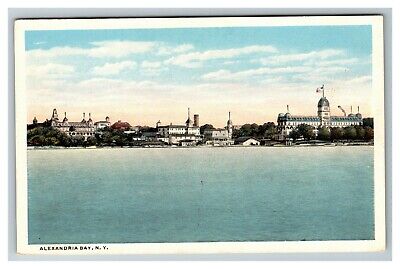 Vintage View of Alexandria Bay NY c1920 Pub. Santway, Star Lake NY Postcard