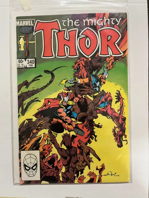 The Mighty Thor #340 - Beta Ray Bill Appearance