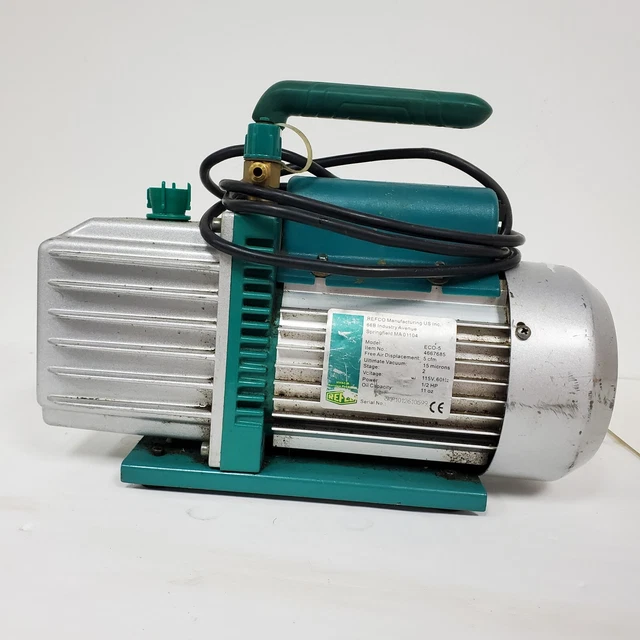 Refco Eco-5 Series Vacuum Pump Model 4667685