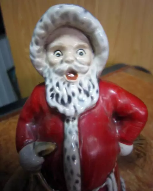 Goebel Santa Claus Christmas German porcelain figurine Vintage 3920 u 3