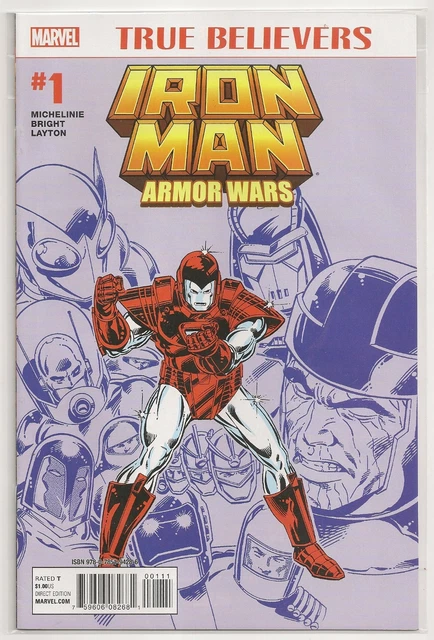 Marvel Comics True Believers : Iron Man Armor Wars #1 2015