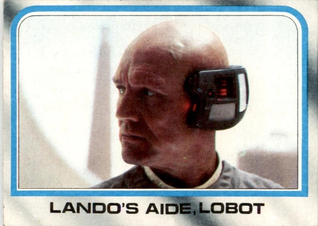 1980 Topps Star Wars Empire Strikes Back #194 Lando's Aide Lobot GD+