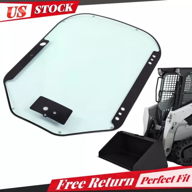 Door Glass Fits Bobcat Skid Steer S650 S750 S770 S850 T550 T590 T630 T650 T750