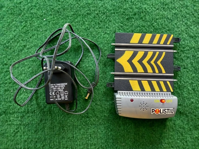 Rail alimentation/transformateur pour circuit voitures électrique POLISTIL 1/43