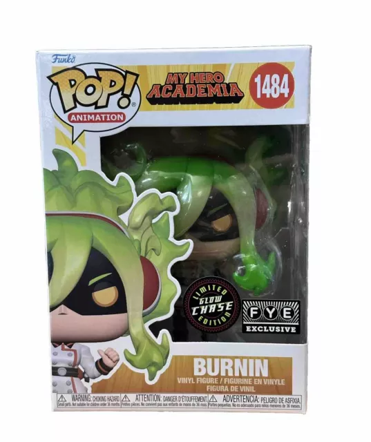 Funko POP! My Hero Academia CHASE Burnin 1484 FYE Exclusive