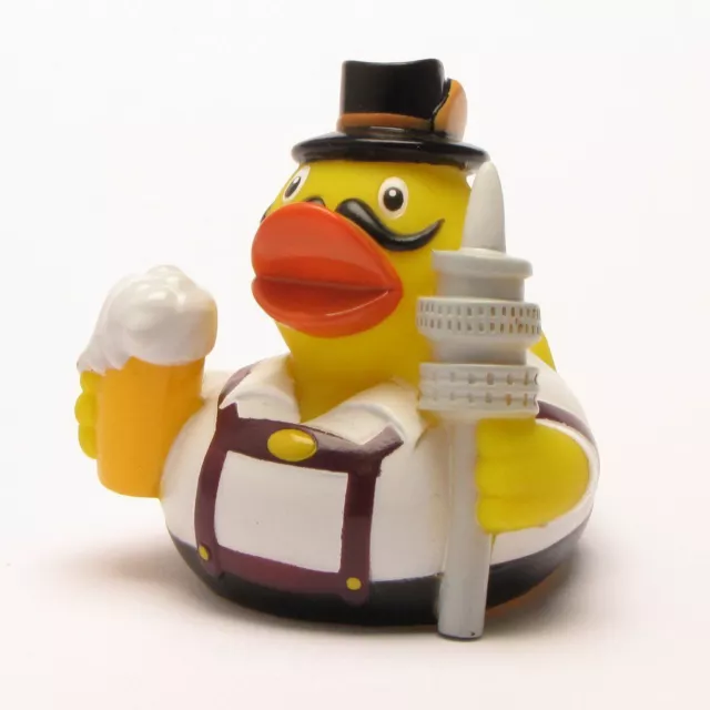 Badeente City Duck® München Quietscheentchen Gummiente Quietscheente Plastikente