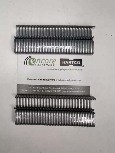 Hog Rings -- 9/16" "D" Ring Galvanized Sharp Point 515DG50