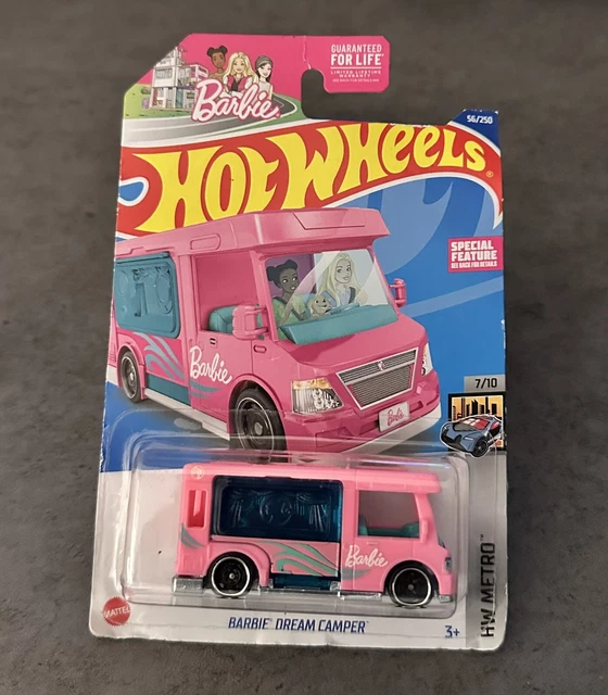 HOT WHEELS BARBIE Dream Camper 7/10 HW Metro Special Feature 56/250