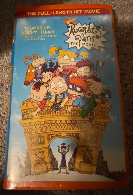 Rugrats in Paris The Movie VHS