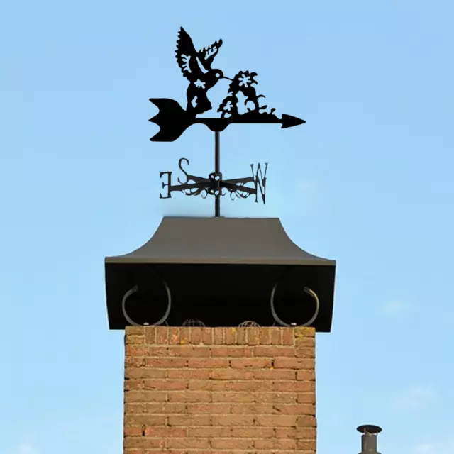 Vogel Metall Wetterfahne dekorative Wetterfahne für Ferienhaus Garten