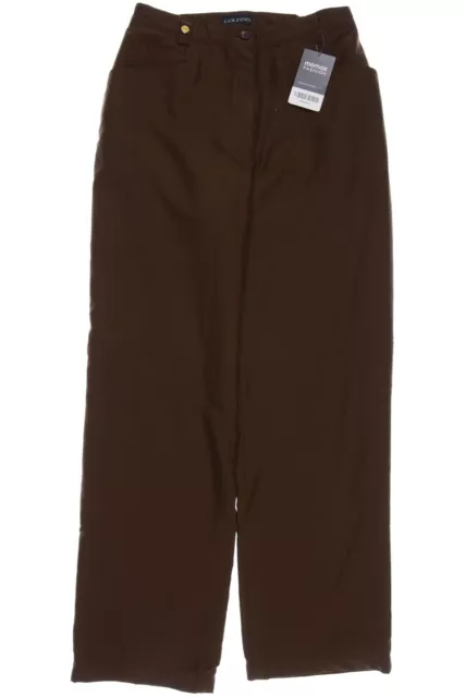 GOLFINO Stoffhose Damen Hose Pants Gr. EU 36 Baumwolle braun #akwexfl