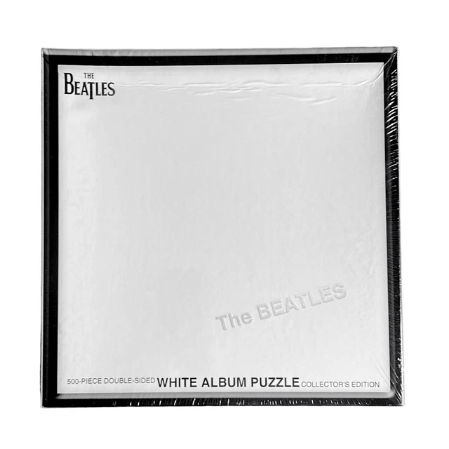 The Beatles White album Puzzle 500pc Double Sided Collector's Edition NEW Sealed