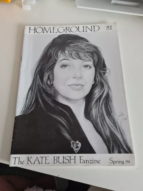 Kate Bush (Spring 1994) 'Homeground' Magazine / Fanzine, No. 51.