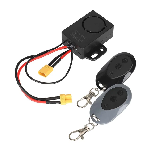 Sonnette De Vélo Avec Alarme Antivol - Volume Réglable 80-130 DB - Étanche IPX6 - Rechargeable USB