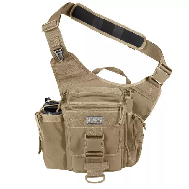 Maxpedition 0412K Soft Khaki Jumbo Versipack 9"X8"X3" Sling Side Gear Bag