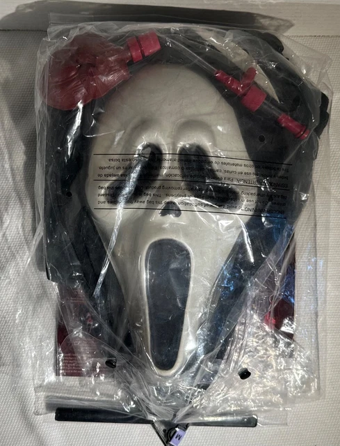 Bleeding GHOSTFACE Halloween Costume by Fun World Boys M (8) Scream 1997 EUC