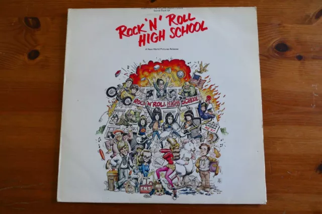 RAMONES – ROCK ‘N’ ROLL HIGH SCHOOL LP – Nr MINT/EXC+ UK 1979 ORIG PUNK
