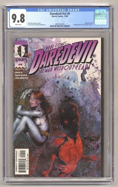 Daredevil v2#9 (CGC 9.8) #389 1st app. Maya Lopez (Echo) 1999 Marvel Comics O611