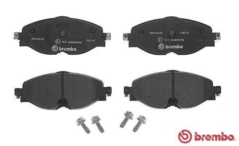 AUDI Q3 CLOSED Off-Road Vehicle Brembo Brake Pads Front2018- £125.44