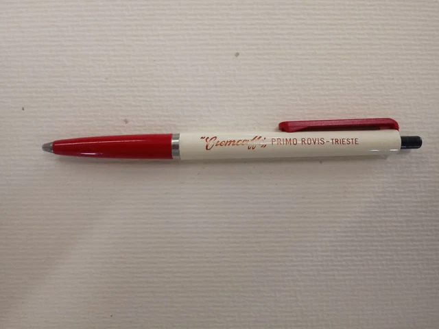Penna Biro "Cremcaffe'" Primo Rovis - Trieste - Collezionismo Gadget